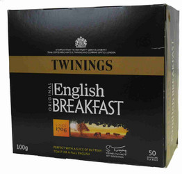 Подходящ за: Специален повод Twinings English Breakfast 50 бр. черен чай